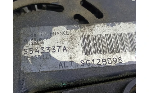 Alternator SG12B098 Renault Megane 2 (2002 - 2006) - imagine 3