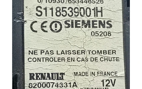 Cititor cartela 8200074331A Renault Megane 2 (2002 - 2006) - imagine 3