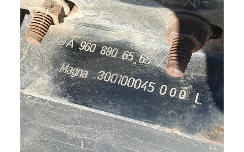 Armatura bara fata a9608806665 Mercedes Benz Actros MP4 1 (2011 - 2019) - imagine 3