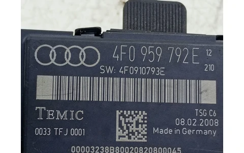 Modul confort usa fata dreapta 4F0959792E Audi A6 4F/C6 (2004 - 2008) - imagine 3
