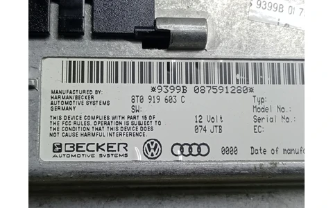 Display bord 8T0919603C Audi A6 4F/C6 (2004 - 2008) - imagine 3