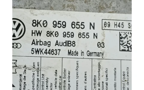 Calculator airbag 8K0959655N Audi A4 B8/8K (2007 - 2011) - imagine 2