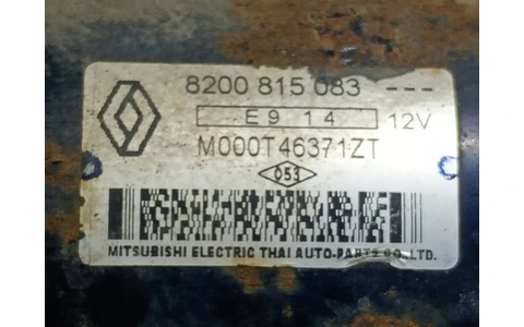 Electromotor 8200815083 Dacia Sandero 1 (2008 - 2012) - imagine 3