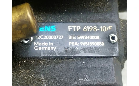 Pompa inalta presiune 9651590880 Ford Fiesta 6 (2008 - 2013) - imagine 3