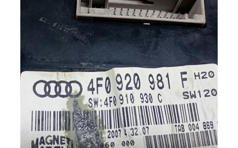 Ceasuri de bord 4F0920981F Audi A6 4F/C6 (2004 - 2008) - imagine 4