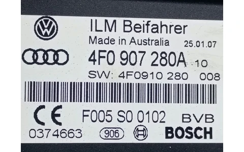 Modul confort 4F0907280A Audi A6 4F/C6 (2004 - 2008) - imagine 3