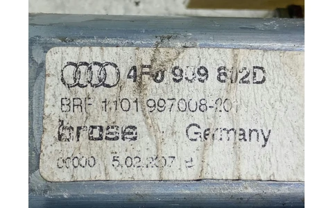 Motoras geam dreapta fata 4F0959802D Audi A6 4F/C6 (2004 - 2008) - imagine 3