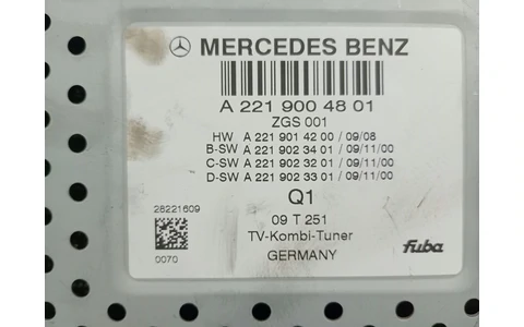 Modul navigatie A2219004801 Mercedes Benz E-Class W212 (2009 - 2013) - imagine 3