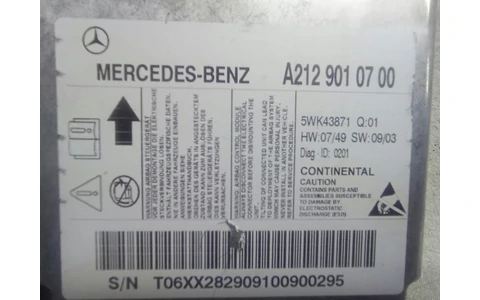 Calculator airbag A2129010700 Mercedes Benz E-Class W212 (2009 - 2013) - imagine 3