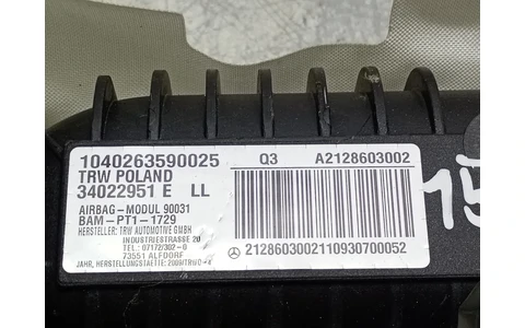 Airbag pasager A2128603002 Mercedes Benz E-Class W212 (2009 - 2013) - imagine 4