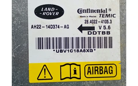 Calculator airbag AH22-14D374-AG Land Rover Range Rover Sport 1 (facelift) (2009 - 2013) - imagine 3