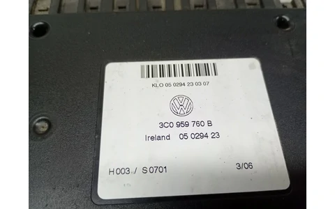 Modul confort 3C0959760B Skoda Octavia 2 (2004 - 2008) - imagine 3