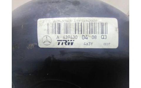 Tulumba frana A6394300408 Mercedes Benz Vito W639 (2003 - 2010) - imagine 3