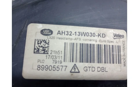 Far stanga AH32-13W030-KD Land Rover Range Rover Sport 1 (facelift) (2009 - 2013) - imagine 3