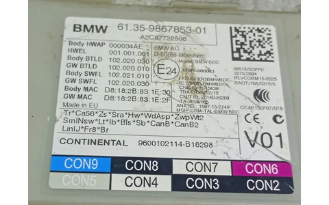 Modul confort A2C84485400 BMW Seria 5 G30 (2016 - 2020) - imagine 3