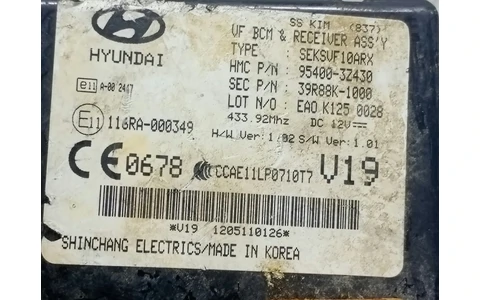 Modul confort 95400-3Z430 Hyundai i40 VF (2011 - 2015) - imagine 2