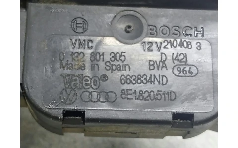Motoras clapeta mixaj aer 8E1820511D Audi A4 B7 (2004 - 2008) - imagine 2