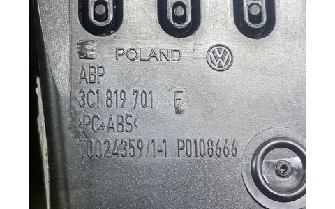 Grila ventilatie 3C1819701 Volkswagen Passat CC 1 (2008 - 2012) - imagine 4