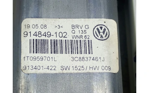 Motoras geam stanga fata 1T0959701L Volkswagen Passat CC 1 (2008 - 2012) - imagine 4