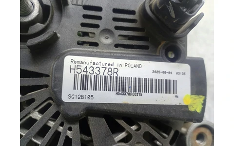 Alternator H543378R Dacia Dokker 1 (2012 - 2017) - imagine 3