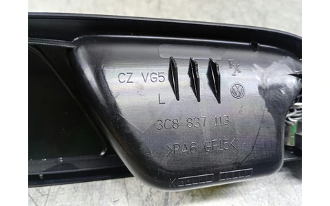 Maner interior stanga spate 3C8837113 Volkswagen Passat CC 1 (2008 - 2012) - imagine 3