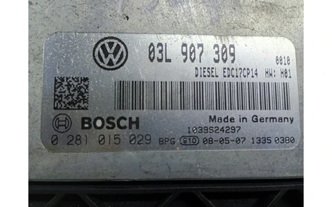 Calculator motor ECU 03L907309 Volkswagen Passat CC 1 (2008 - 2012) - imagine 3
