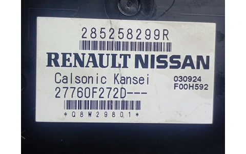 Modul clima 285258299R Renault Arkana 1 facelift (2023–2025) - imagine 3