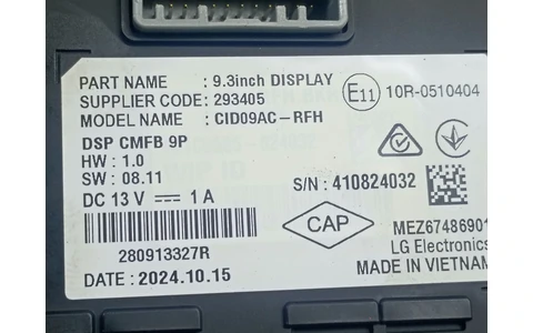 Navigatie 280913327R Renault Arkana 1 facelift (2023–2025) - imagine 3