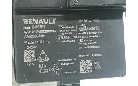 Modul keyless 285E29439R Renault Arkana 1 facelift (2023–2025) - imagine 3