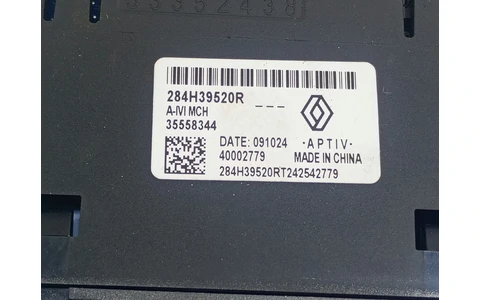 Slot USB 284H39520R Renault Arkana 1 facelift (2023–2025) - imagine 3