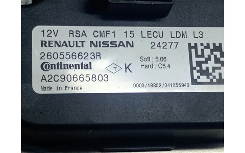 Modul LED 260556623R Renault Arkana 1 facelift (2023–2025) - imagine 3