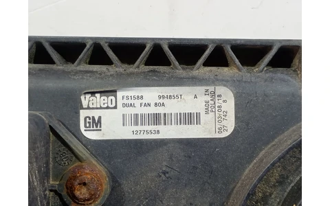 Electroventilator gmv 12775538 Saab 9-3 2 (2th facelift) (2011 - 2014) - imagine 3