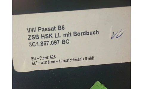 Torpedou 3C1857114E Volkswagen Passat CC 1 (2008 - 2012) - imagine 4
