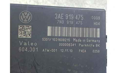 Modul senzori parcare 3AE919475 Volkswagen Passat CC 1 (2008 - 2012) - imagine 2