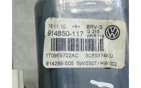Motoras geam dreapta fata 1t0959702AC Volkswagen Passat CC 1 (2008 - 2012) - imagine 3