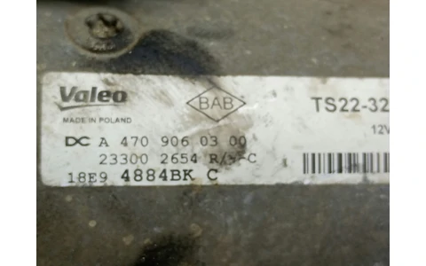 Electromotor A4709060300 Renault Master 3 (2st facelift) (2019 - 2024) - imagine 5