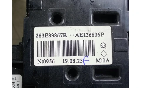 Panou butoane 283E83867R Renault Master 3 (2st facelift) (2019 - 2024) - imagine 2