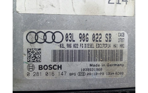 Calculator motor ECU 03L906022SB Audi A6 4F/C6 (2004 - 2008) - imagine 3