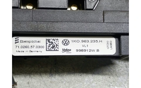 Radiator electric bord 1K0963235H Skoda Octavia 2 (facelift) (2008 - 2013) - imagine 3