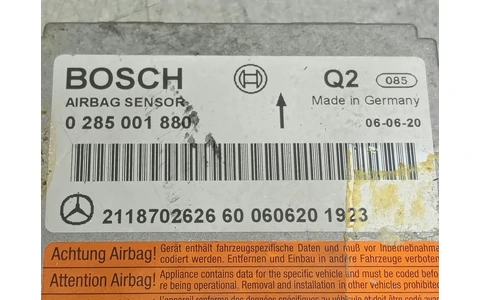Calculator airbag 2118702626 Mercedes Benz E-Class W211/S211 (2002 - 2006) - imagine 3
