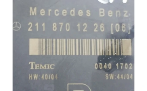 Modul inchidere centralizata 211870122606 Mercedes Benz E-Class W211/S211 (2002 - 2006) - imagine 3