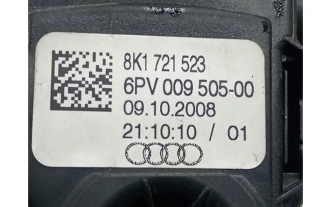 Pedala acceleratie 8K1721523 Audi A6 4F/C6 (facelift) (2008 - 2011) - imagine 4