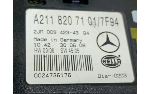 Plafoniera A2118207101 Mercedes Benz E-Class W211/S211 (2002 - 2006) - imagine 3