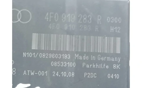 Modul senzori parcare 4F0919283R Audi A6 4F/C6 (facelift) (2008 - 2011) - imagine 3