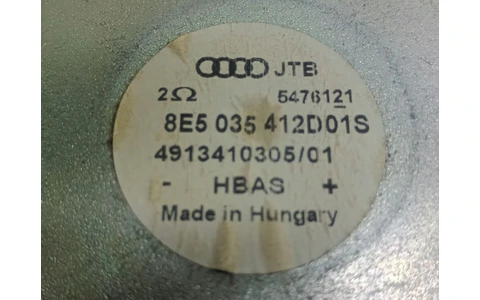 Boxa difuzor 8E5035412 Audi A4 B7 (2004 - 2008) - imagine 3