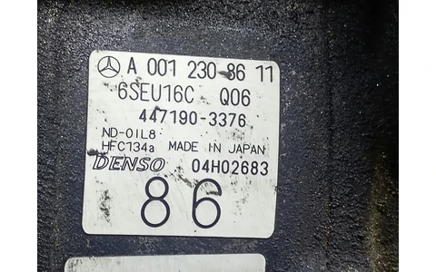 Compresor clima ac A0012308611 Mercedes Benz E-Class W211/S211 (2002 - 2006) - imagine 5