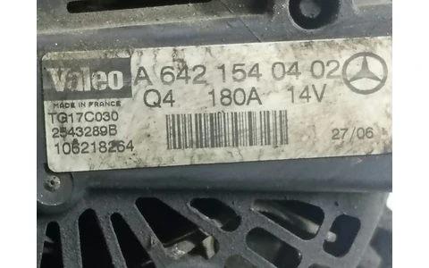 Alternator A6421540402 Mercedes Benz E-Class W211/S211 (2002 - 2006) - imagine 5