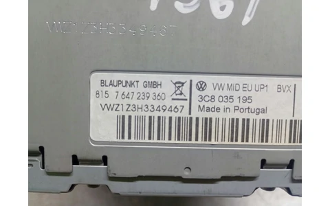 Radio cd 3C8035195 Volkswagen Golf 6 (2008 - 2015) - imagine 3