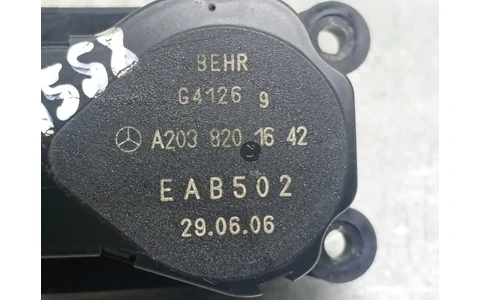 Motoras clapeta mixaj aer A2038201642 Mercedes Benz E-Class W211/S211 (2002 - 2006) - imagine 2