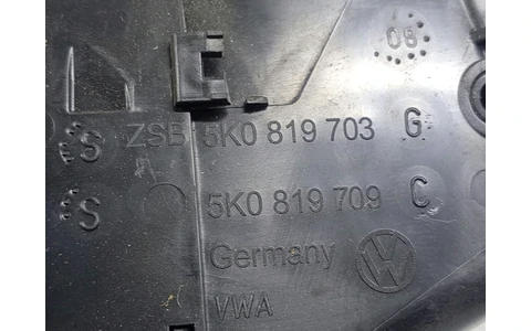 Grila ventilatie 5K0819703 Volkswagen Golf 6 (2008 - 2015) - imagine 3